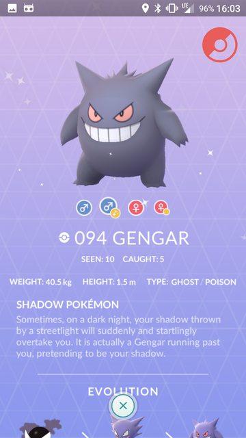 Pokémon GO añade formas shiny de Gastly, Haunter y Gengar Pokémon GO añade formas shiny de Gastly, Haunter y Gengar