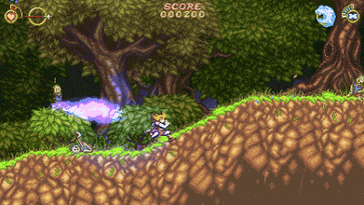 Una fase de inesperada ambientación en 'Battle Princess Madelyn', con invitado sorpresa... Una fase de inesperada ambientación en 'Battle Princess Madelyn', con invitado sorpresa...