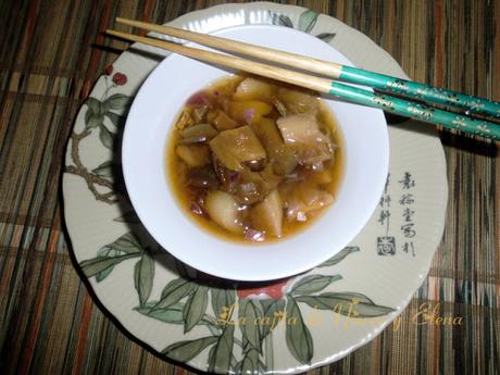 Mushroom Miso Soup - Sopa de miso y setas by Nobu Matsuhisa