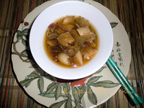 Mushroom Miso Soup - Sopa de miso y setas by Nobu Matsuhisa