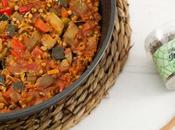 Trigo sarraceno verduritas hierbas aromáticas