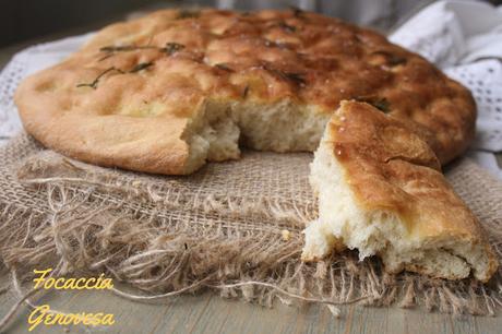focaccia, focaccia genovesa