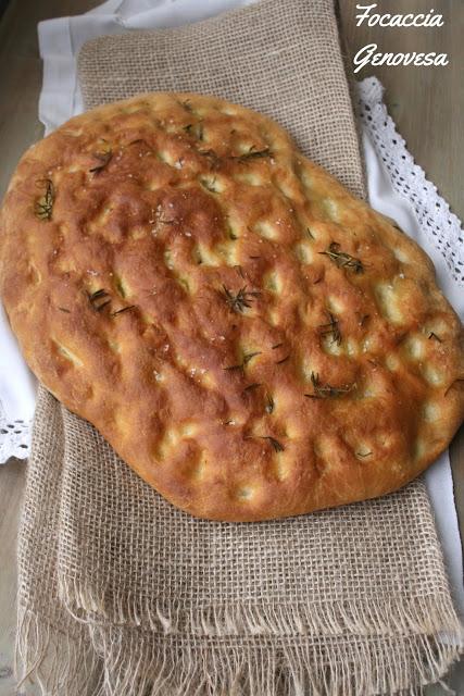 focaccia, focaccia genovesa