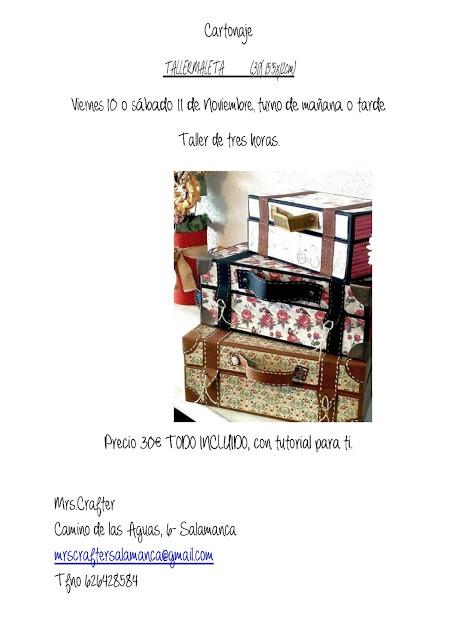 TALLER MALETA VINTAGE TALLER MALETA VINTAGE