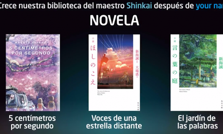 Planeta Cómic licencia varias novelas de Makoto Shinkai tras la publicación de 'Your Name'