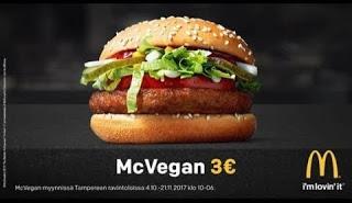 McVegan, la hamburguesa vegana del McDonalds