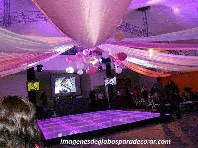 ornamentacion para 15 años con telas baile ornamentacion para 15 años con telas baile