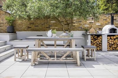 Patios en Estilo Rustico