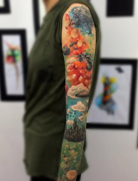 20 imagenes de tatuajes espaciales 20 imagenes de tatuajes espaciales