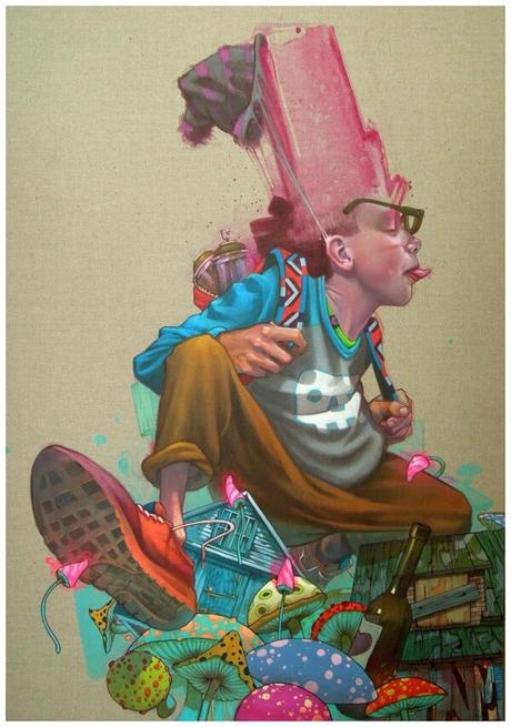 Street Art de Sainer el artista Polaco que le da color a las ciudades eurpoeas