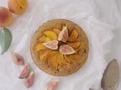 Blondie melocotón chispas chocolate, bocado delicado ligero #dobleS