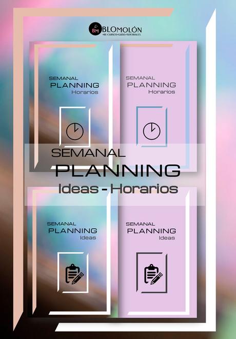 Semanal Planning Ideas-Horarios Gratuitos