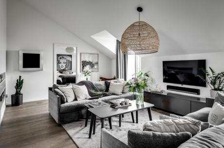 sofas enfrentados salones nórdicos salones inspiración salones escandinavos posición de sofá estilo nórdico decoración salón colocación sofa 