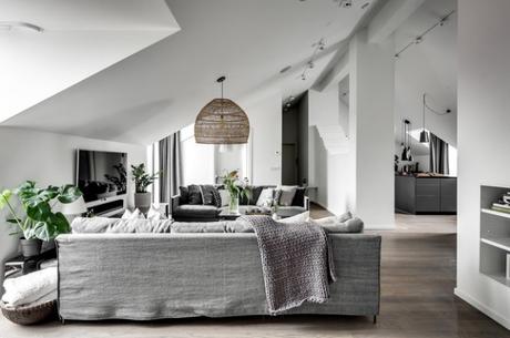 sofas enfrentados salones nórdicos salones inspiración salones escandinavos posición de sofá estilo nórdico decoración salón colocación sofa 