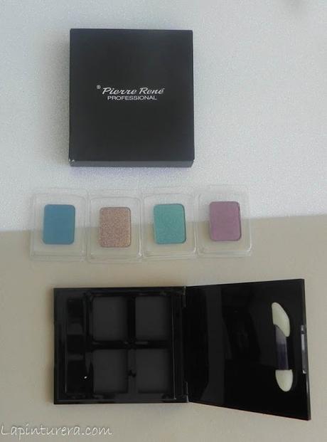 Paleta customizable Pierre René + 4 sombras