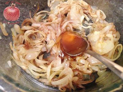 Cebolla caramelizada en olla programable o a presión.