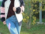 Abrigo pelo colores sweater chenilla