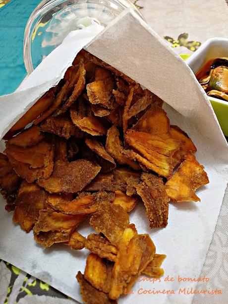 Chips de boniato