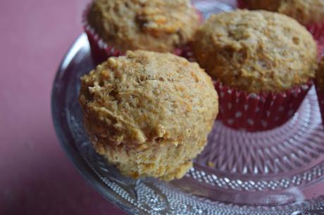 Muffins Especiados de Calabaza y Espelta Veganos