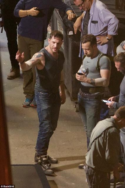 Primeras imágenes desde el set de ‘Venom’ Primeras imágenes desde el set de ‘Venom’