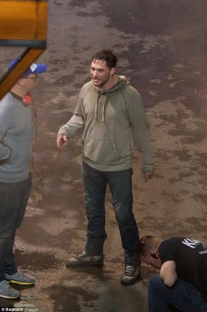 Primeras imágenes desde el set de ‘Venom’ Primeras imágenes desde el set de ‘Venom’