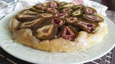 Tarta Tatín de higos
