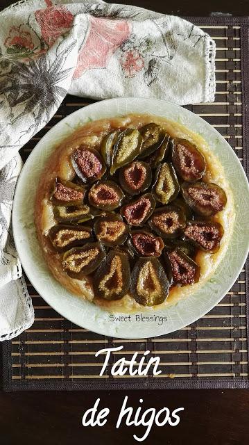 Tarta Tatín de higos