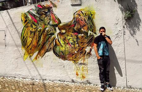 Los increibles dibujos de Alexandre Monteiro un Francés adicto al Street Art