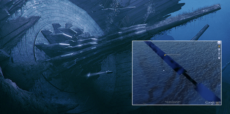 Captan con Google Earth una gigantesca “pared submarina” que abarca todo el planeta