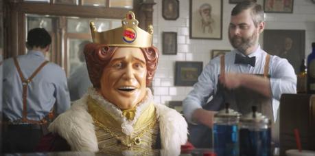 El Rey de Burger King se afeita la barba para celebrar Movember