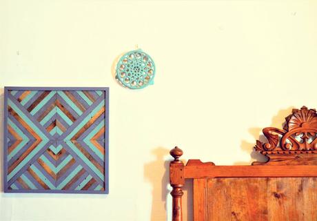 CÓMO HACER UN CUADRO GEOMÉTRICO EN MADERA