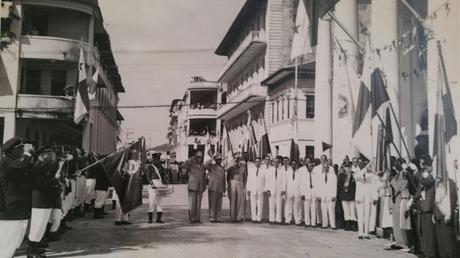 Las fiestas patrias en la Ciudad de Colón