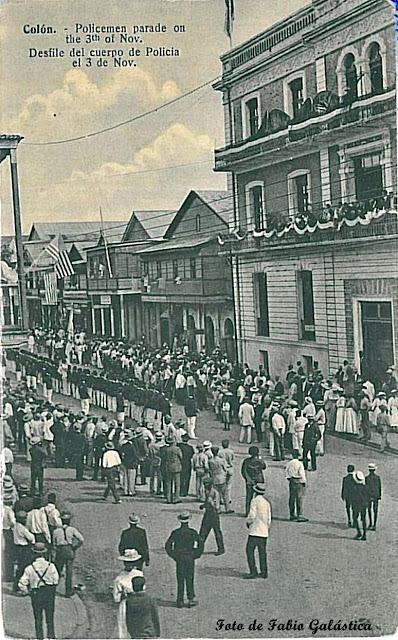 Las fiestas patrias en la Ciudad de Colón