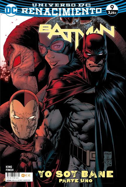 El Batman de Tom King 3: 'Yo soy Bane', con David Finch y Clay Mann (epílogo)