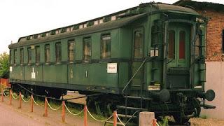 El vagón verde de los ferrocarriles alemanes, un objeto para la historia.