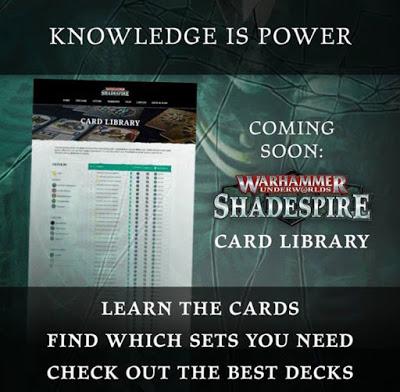 Biblioteca de cartas par Shadespire, muy pronto