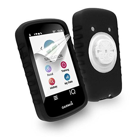 Tuff-Luv Silicone case & screen protection for Garmin Edge 1030 - Black