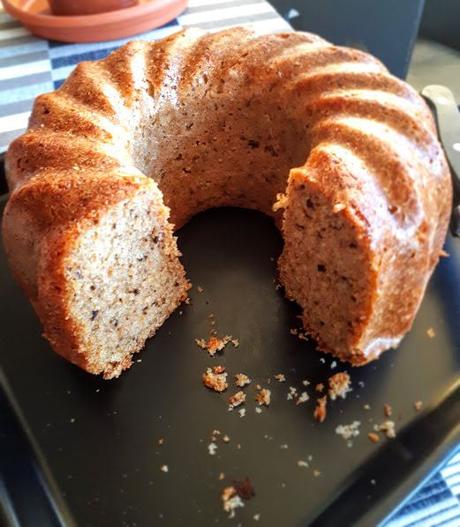 Bizcocho de calabaza y jengibre con thermomix