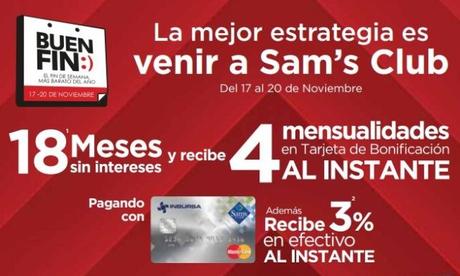 Ofertas Sams Club Buen Fin 2017