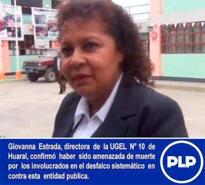 AMENAZADA DE MUERTE…