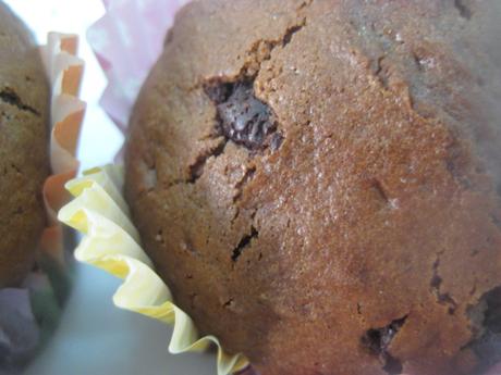 MUFFINS CON MUCHO CHOCOLATE