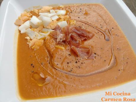 CREMA DE CALABAZA, PATATA Y PUERROS