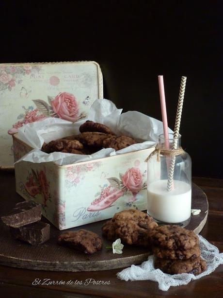 Cookies de Aceite y Chocolate