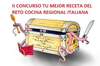 II CONCURSO TU MEJOR RECETA DEL RETO COCINA REGIONAL ITALIANA