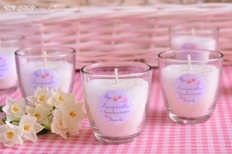 Detalles para invitados comuniones velas aromaticas naturales Detalles para invitados comuniones velas aromaticas naturales artesanales