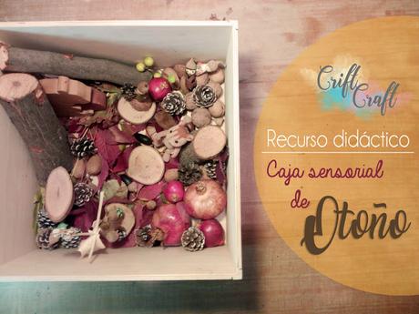 Materiales DIY: Recurso didáctico, Caja sensorial de otoño Materiales DIY: Recurso didáctico, Caja sensorial de otoño