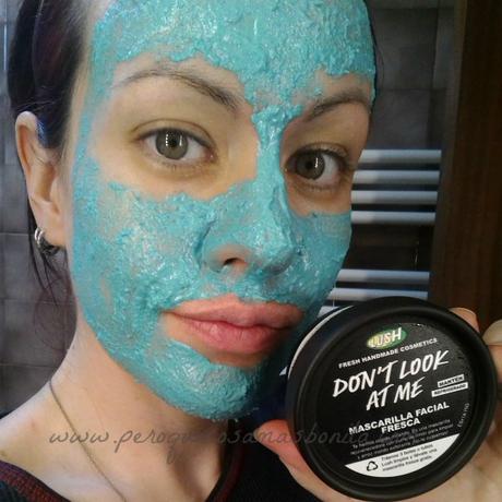 Don't look at me, mascarilla facial fresca de Lush