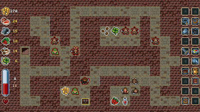 'I Am Overburdened' es una parodia de los 'roguelike' con escenarios generados aleatoriamente 'I Am Overburdened' es una parodia de los 'roguelike' con escenarios generados aleatoriamente