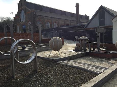 the Historic Dockyard's playground the Historic Dockyard's playground