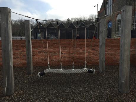 the Historic Dockyard's playground the Historic Dockyard's playground